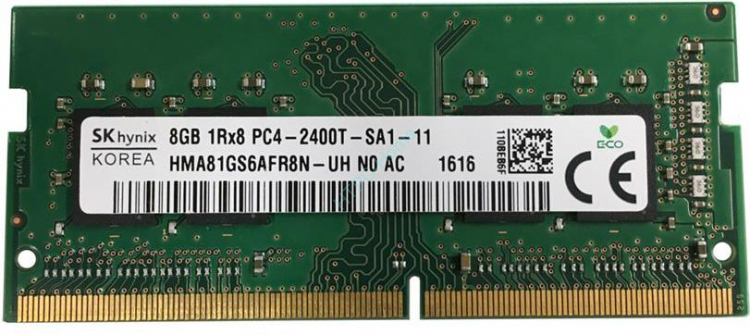 8Gb Hyundai HMA81GS6AFR8N UH DDR4 2400 SO DIMM