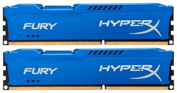 Оперативная память 4GBx2 HyperX Fury HX318C10FK2/8 DDR3 1866MHz DIMM CL10  фото 1 — HTPC-Home.ru