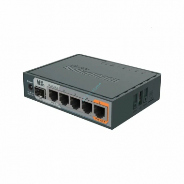 Маршрутизатор MikroTik hEX S RB760iGS 2 ядра (880 МГц), 5х 1G RJ45, SFP, USB, MicroSD, раздача PoE (HEX S) — HTPC-Home.ru