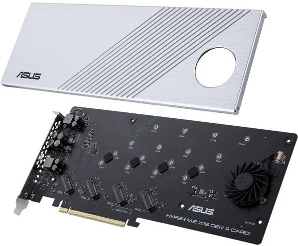 Адаптер Asus HYPER M.2 X16 GEN 4 CARD (90MC08A0-M0EAY0) фото 1 — HTPC-Home.ru