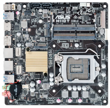 Материнская плата ASUS H110T LGA1151 — HTPC-Home.ru