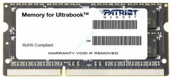 Оперативная память 8Gb Patriot PSD38G1600L2S DDR3L 1600 SODIMM 