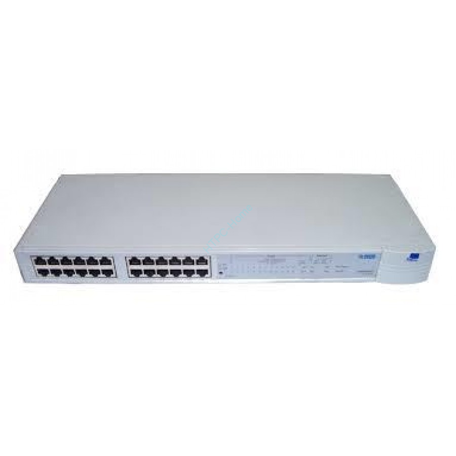 Kонцентратор 3Com 3C16441 SuperStack II Entry Level Hub, 24 port, rackmount 1U  фото 1 — HTPC-Home.ru