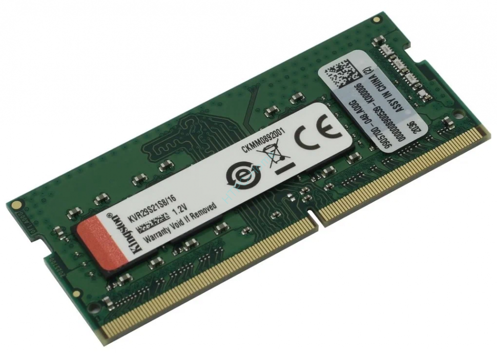 Оперативная память 16Gb Kingston KVR29S21S8/16 DDR4 2933 SODIMM CL22  фото 1 — HTPC-Home.ru