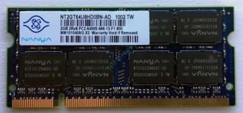 Оперативная память 2Gb Nanya DDR2 800 SODIMM 