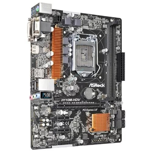Asrock h110 hdv sales
