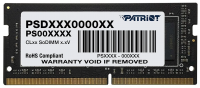 Оперативная память 8GB Patriot Memory PSD48G266681S DDR4 2666MHz SODIMM CL19 