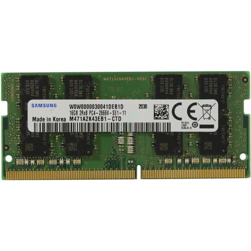 Оперативная память 16Gb Samsung M471A2K43EB1-CTD DDR4 2666 SODIMM фото 1 — HTPC-Home.ru