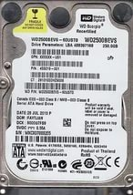 250 Gb SATA150 Western Digital Scorpio Blue < WD2500BEVS > 2.5" 5400rpm 8Mb  фото 1 — HTPC-Home.ru