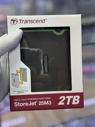 Внешний диск 2Тб Transcend StoreJet 25M3 TS2TSJ25M3S USB3.1  &mdash; HTPC-Home.ru