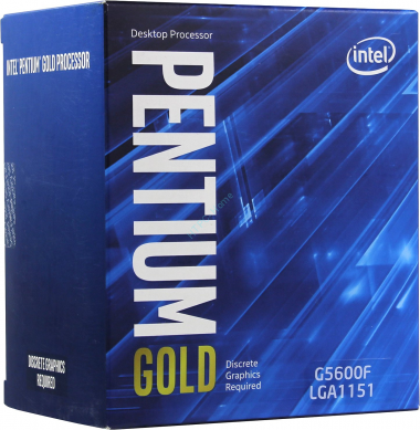 Процессор Intel Pentium Gold G5600F LGA1151 v2 — HTPC-Home.ru