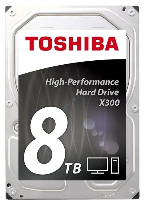 Жесткий диск 8Tb Toshiba X300 HDWR180UZSVA 7200rpm 256Mb 3.5"  фото 1 — HTPC-Home.ru