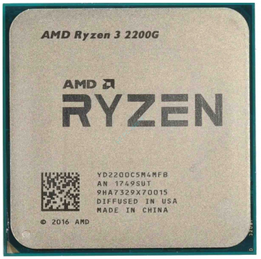 Процессор AMD Ryzen 3 2200G (YD2200C5) 3500MHz AM4 — HTPC-Home.ru