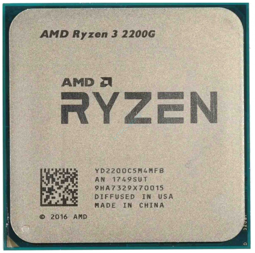 Процессор AMD Ryzen 3 2200G (YD2200C5) 3500MHz AM4 фото 1 — HTPC-Home.ru