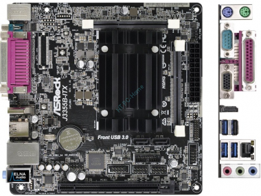 Материнская плата ASRock J3355B-ITX — HTPC-Home.ru