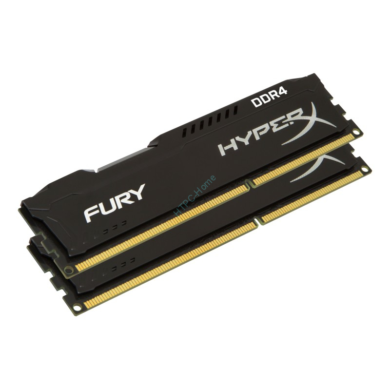 Оперативная память 16Gbx2 Kit Kingston HyperX Fury HX424C15FBK2/32 DDR4 2400 DIMM  фото 1 — HTPC-Home.ru