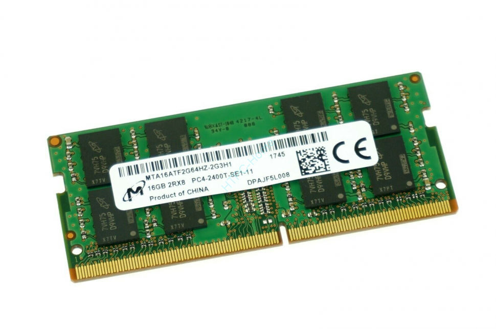 Оперативная память 16Gb Micron MTA16ATF2G64HZ-2G3H1 DDR4 2400 SO-DIMM  фото 1 — HTPC-Home.ru
