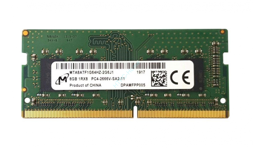 Оперативная память 8Gb Micron MTA8ATF1G64HZ-2G6J1 DDR4 2666 SODIMM  фото 1 — HTPC-Home.ru