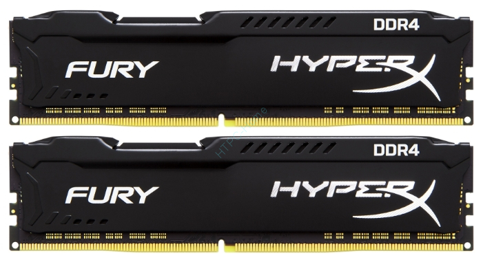 16Gb Kingston HyperX Fury HX421C14FB2K2/16 DDR4 DIMM KIT 2*8Gb CL14  фото 1 &mdash; HTPC-Home.ru
