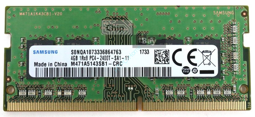 Оперативная память 4Gb Samsung M471A5143SB1-CRC DDR4 2400 SO-DDR фото 1 — HTPC-Home.ru