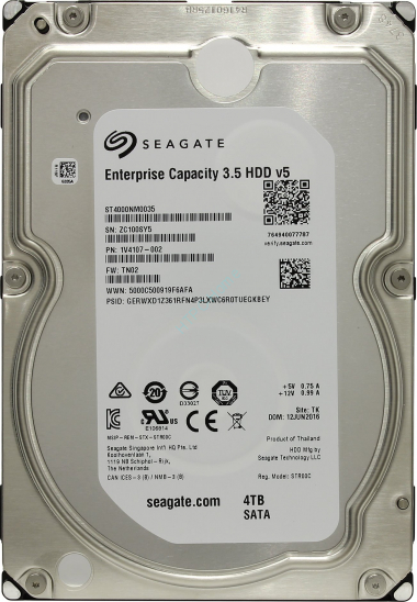Жесткий диск 4Tb SATA Seagate ST4000NM0035 3.5&quot; 7200rpm 128Mb — HTPC-Home.ru