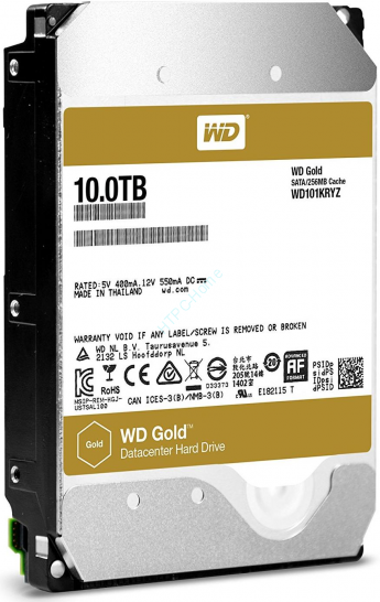 Жесткий диск Western Digital WD Gold 10TB WD101KRYZ