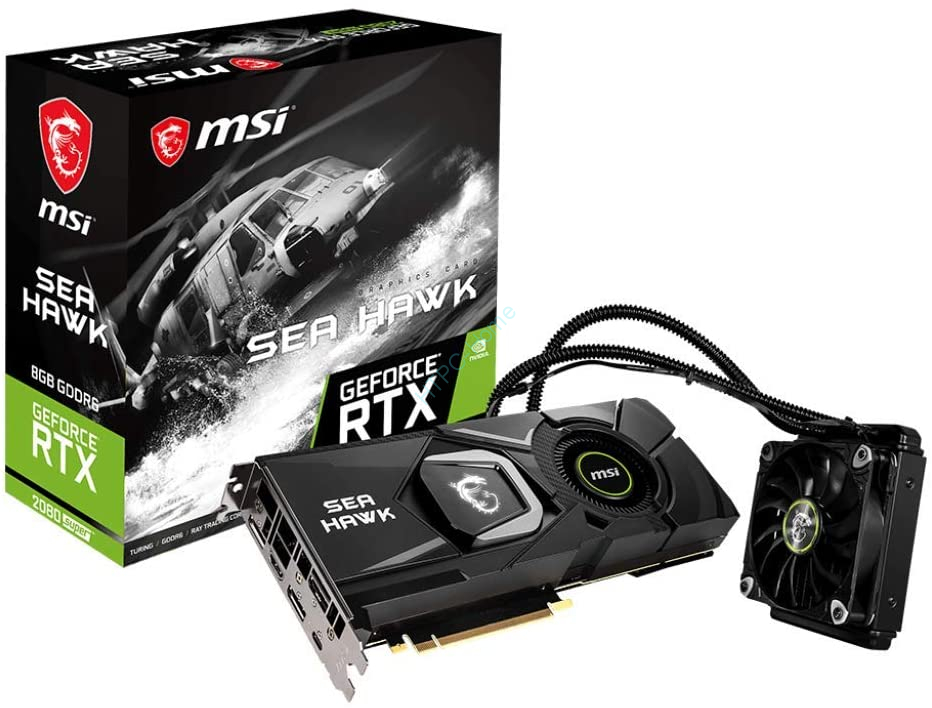 Видеокарта 8Gb MSI GeForce RTX 2080 SUPER SEA HAWK X <912-V372-416> фото 1 — HTPC-Home.ru