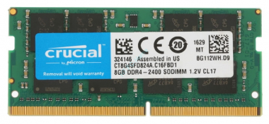 Оперативная память 8GB Crucial CT8G4SFD8213.M16FB DDR4 2133 SODIMM 16chip — HTPC-Home.ru