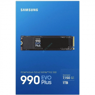Твердотельный накопитель 1Тб Samsung 990 EVO PLUS MZ-V9S1T0BW M.2 PCI-E Gen4 x4  &mdash; HTPC-Home.ru