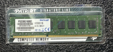 Оперативная память 8Gb Patriot PSD38G16002 DDR3 1600 DIMM CL11  &mdash; HTPC-Home.ru