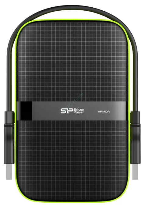  Внешний жесткий диск 500Gb Silicon Power SP500GBPHDA60S3K Armor A60 USB3.1 фото 1 — HTPC-Home.ru