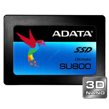 Твердотельный накопитель 512Gb SATA ADATA Ultimate SU800 ASU800SS-512GT-C 2.5" 3D TLC  фото 1 — HTPC-Home.ru