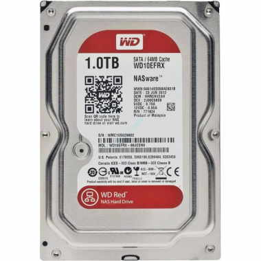 Жесткий диск 1Tb SATA Western Digital Red WD10EFRX 3.5&quot; — HTPC-Home.ru