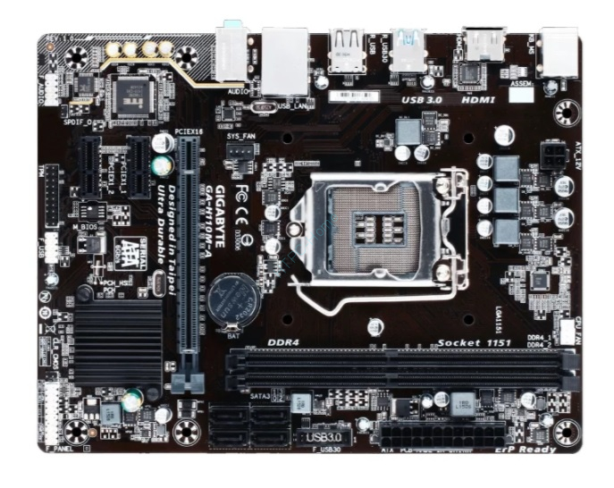 Материнская плата GIGABYTE GA-H110M-A (rev. 1.0) фото 1 — HTPC-Home.ru