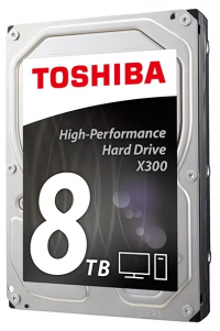 Жесткий диск 8Tb TOSHIBA X300 HDWF180EZSTA 3.5"