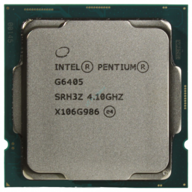 CPU Intel Pentium G6405 4.1 GHz / 2core / 58W / s LGA1200 — HTPC-Home.ru