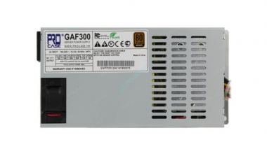 Блок питания PRO CASE GAF300 300W FLEX ATX 80 PLUS BRONZE  (20+4пин) вентилятор наружу — HTPC-Home.ru
