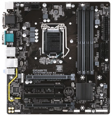 Материнская плата GIGABYTE GA-H110M-D3H R2 LGA1151 — HTPC-Home.ru
