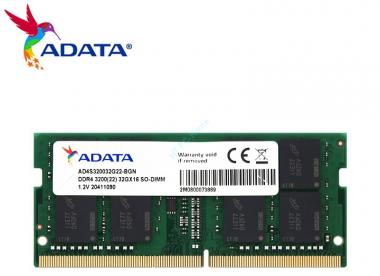 Модуль памяти 32Gb ADATA AD4S320032G22-BGN DDR4 3200 SODIMM — HTPC-Home.ru