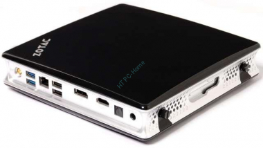 Неттоп Zotac  ZBOX-AD04-E AMD E-450,AMD M1,no memory,no HDD,HD 6320, Wi-Fi, BT, CR, USB, HDMI, DisplayPort, S/PDIF — HTPC-Home.ru