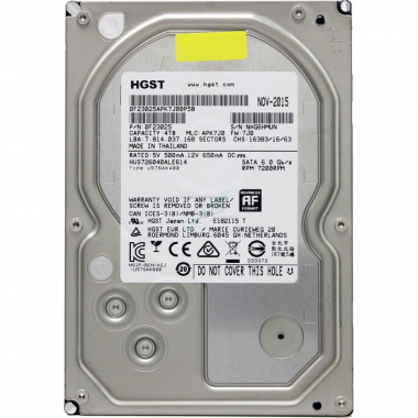 Жесткий диск 4Tb SATA HGST Ultrastar 7K6000 HUS726040ALE614 3.5&quot; 7200rpm 128Mb — HTPC-Home.ru