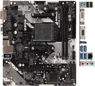 Материнская плата ASRock B450M-HDV R4.0 — HTPC-Home.ru