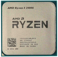 Процессор AMD Ryzen 5 2400G Raven Ridge YD2400C5M4MFB