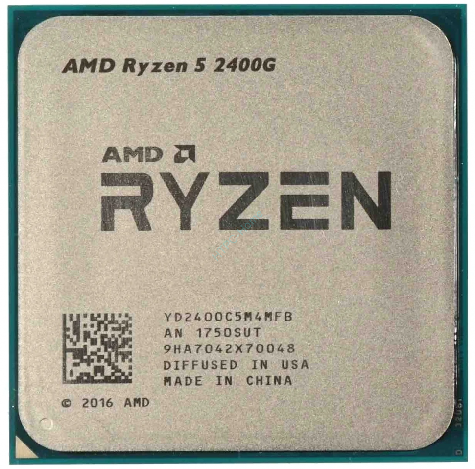 Процессор AMD Ryzen 5 2400G Raven Ridge YD2400C5M4MFB фото 1 — HTPC-Home.ru