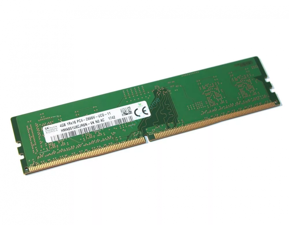 Оперативная память 8GB Hynix HMA81GU6CJR8N-VK DDR4 2666 DIMM фото 1 — HTPC-Home.ru