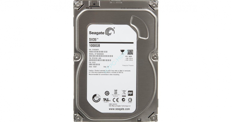 Жесткий диск 1Tb SATA Seagate ST1000NC001 3.5" фото 1 — HTPC-Home.ru