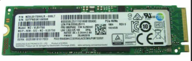 Твердотельный накопитель 1TB Samsung PM981a MZVLB1T0HBLR PCIe 2280  фото 1 — HTPC-Home.ru