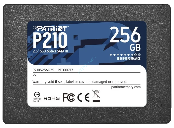 Твердотельный накопитель 256GB Patriot Memory P210S256G25 фото 1 — HTPC-Home.ru