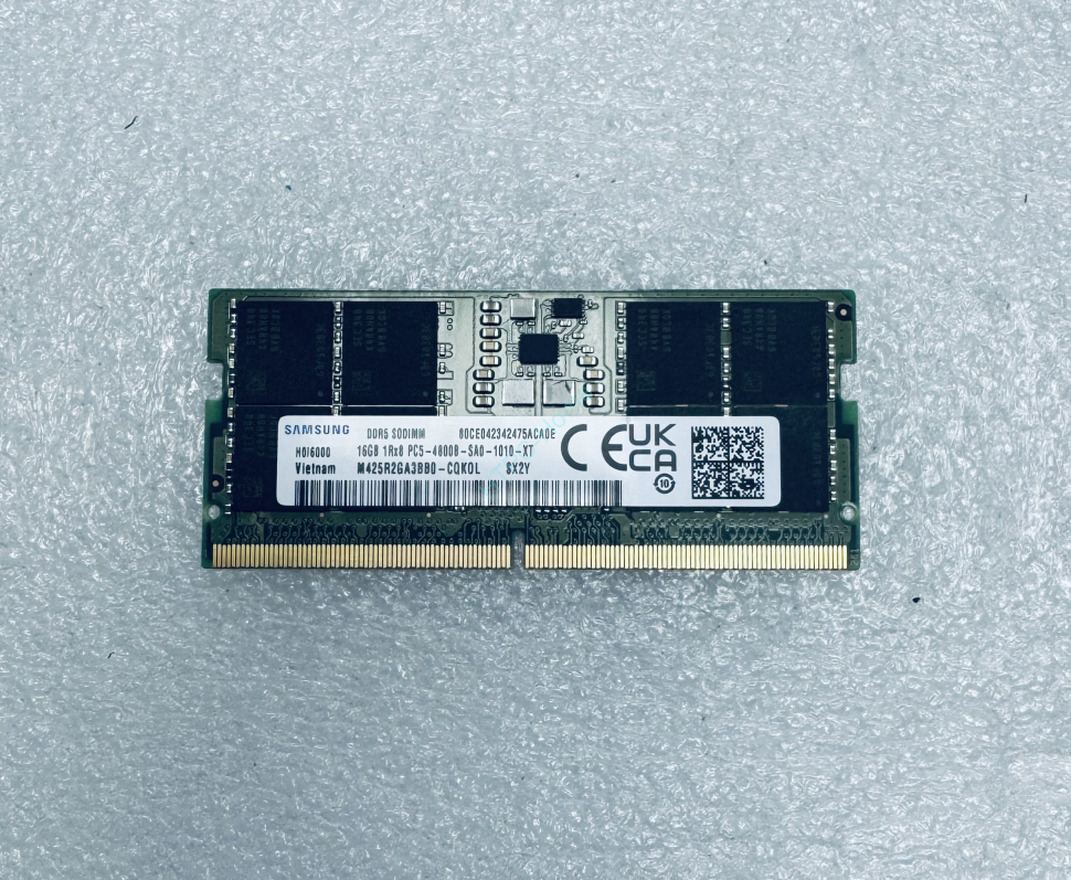 Оперативная память 16Gb Samsung M425R2GA3BB0-CQK DDR5 4800 SODIMM фото 1 — HTPC-Home.ru