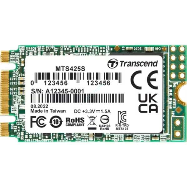 Твердотельный накопитель 1 Tb SSD Transcend 425S TS1TMTS425S M.2 SATA 2242 фото 1 &mdash; HTPC-Home.ru